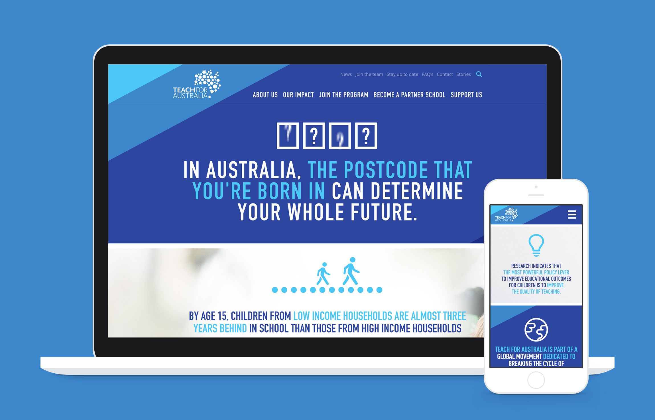 Teach for Australia Mobile & Desktop